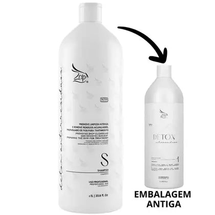 Me Leva Detox Champú Tratamiento Limpiador Nutritivo 1L - Zap Cosmetics
