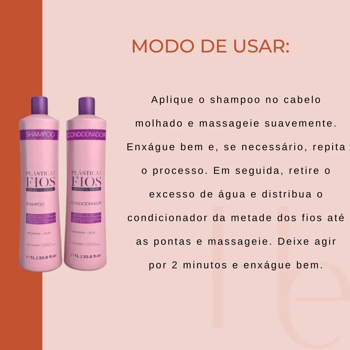 Cadiveu Plastica dos Fios Home Care Kit 2x1L - bottles