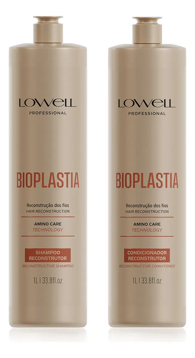 Kit de Bioplastia Tratamiento Reestructurante Fibra Capilar Profesional In/Out - Lowell