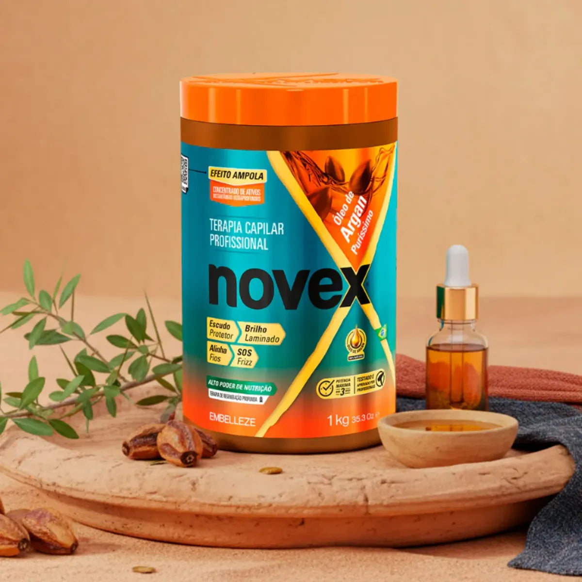 Novex Crema Tratamiento Aceite Argán 1kg