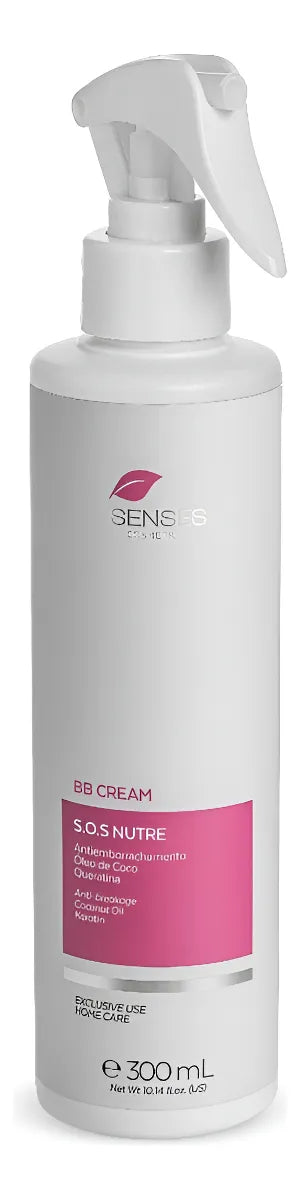 SOS Nutre Coconut Macadamia Keratin Master Repair Nourishing 300ml - Senses