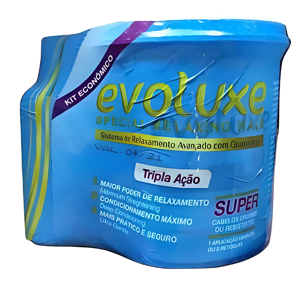 Evoluxe Hair Relaxer Super - Complete Kit - ASP