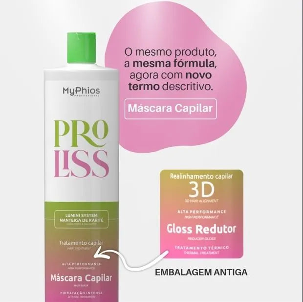 My Phios Pro Liss Progressive Brush Gloss Volume Reducer Realignment 300ml