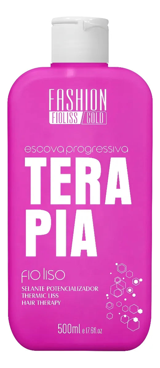 Fio Liso Fashion Gold Terapia Brazilian Keratin Treatment 500ml