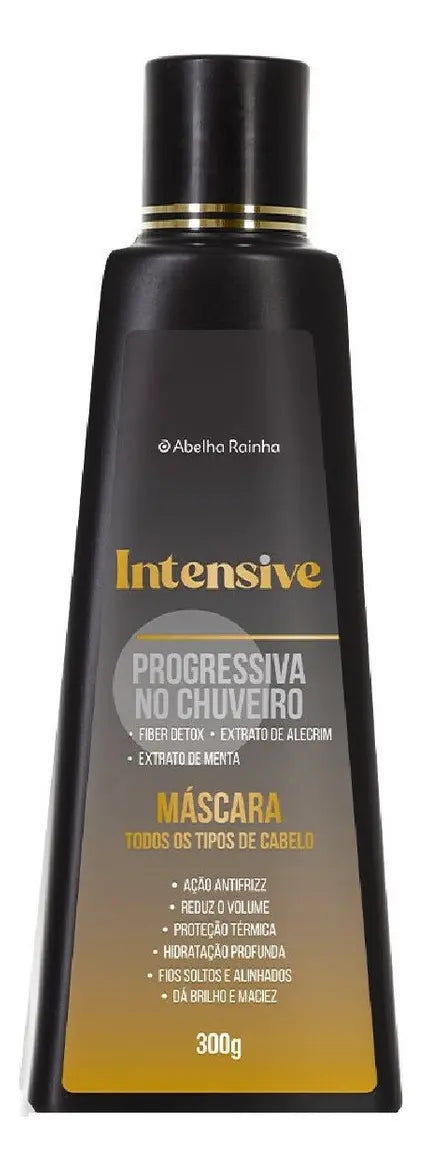 Intensive Straigtening Progressive Brush Base of Lcisteine 300ml - Abelha Rainha