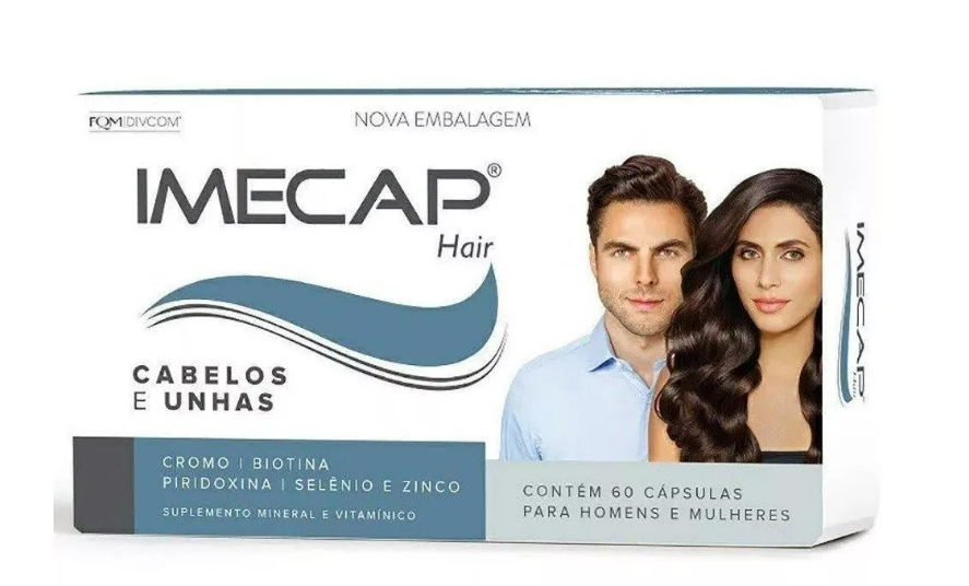 Imecap Capsules Hair Supplement Hair and Nails 60 capsules - Imecap