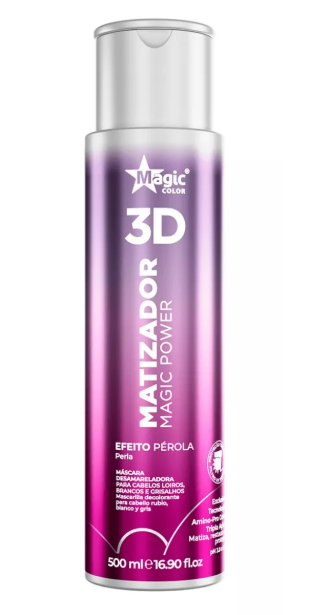 Magic Color Hair Gloss Magic Power Pearl Effect Treatment 3D Tinting Gloss Mask 500ml - Magic Color