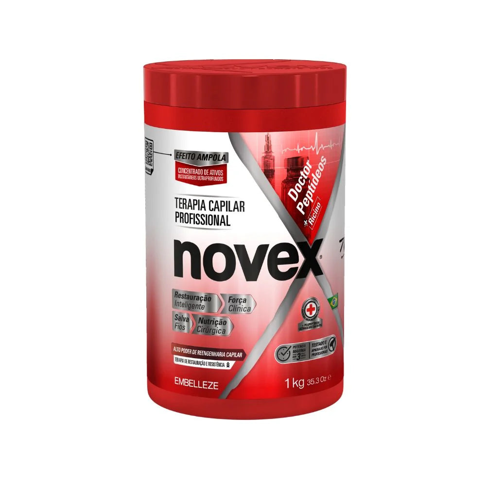 Novex Crème Traitante Huile De Ricin Crème De Traitement Novex Doctor Rícino 1kg