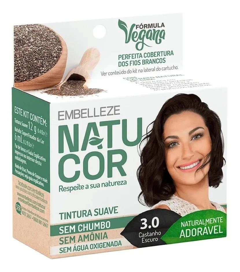Natucor Hair Color Natucor Hair Dye Naturally Lovely Dark Brown Complete C