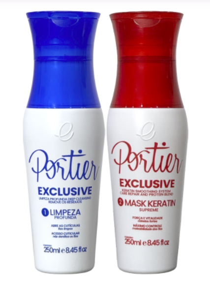 Portier Brazilian Keratin Portier Exclusive Progressive Brush 2x250ml - Portier