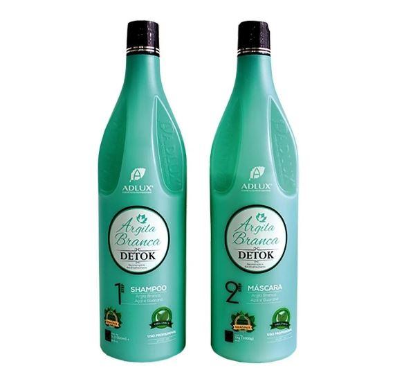 Professional Reconstruction White Clay Therapy Hydration Detok's 2x1L - Adlux