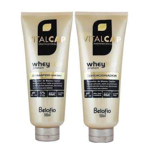 Professional Vitalcap Whey Protein Mass Replenisher Treatment 2x240ml - BeloFio