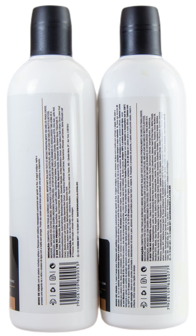 Borabella Brazilian Keratin Treatment Nao Chore Mais No More Crying Progressive Hair Treatment 2x350ml - Borabella
