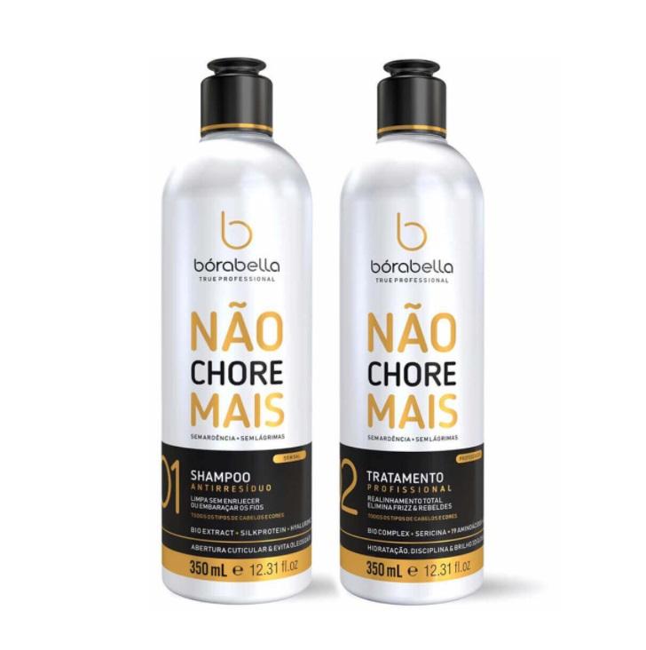 Borabella Não Chore Mais Don't Cry Anymore Progressive Brush Kit 2x350ml - Borabella