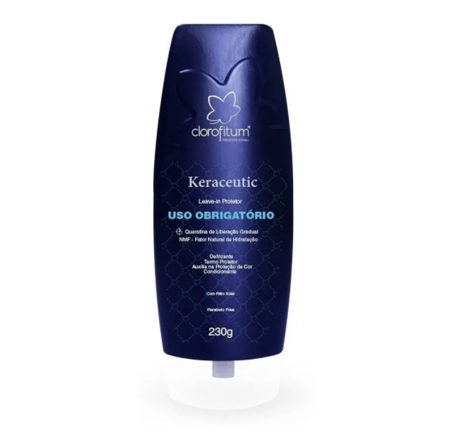 Clorofitum Hair Care Mnadatory Use Keraceutic Protein Reconstructor Leave-in Finisher 240g - Clorofitum