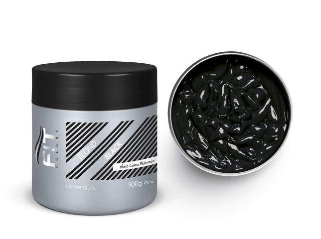 Fit Cosmetics Hair Mask Professional Platinum Gray Effect Blond Black Tinting Mask 500g- Fit Cosmetics