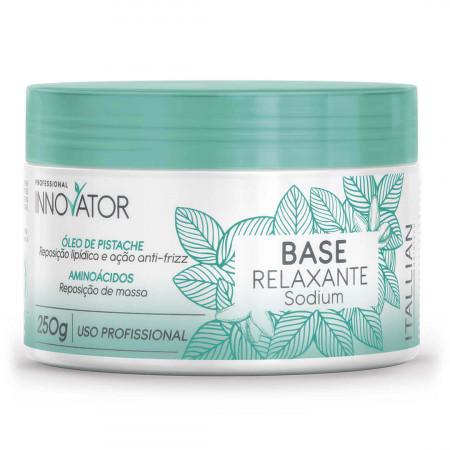 Pistachio Anti Frizz Base Relaxing Sodium Innovator 250g - Itallian Hair Tech