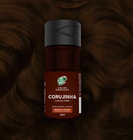 Kamaleão Color Home Care Brazilian Corujinha Medium Brown Pigment Vegan Mask 150ml - Kamaleão Color