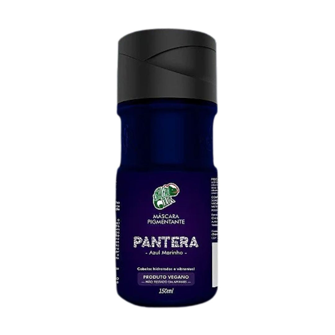 Kamaleão Color Home Care Brazilian Pantera Navy Blue Pigment Vegan Mask 150ml - Kamaleão Color