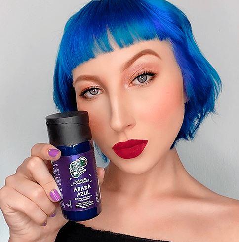 Kamaleão Color Home Care Royal Blue Arara Azul Tinting Pigment Vegan Mask 150ml - Kamaleão Color