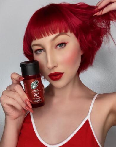 Kamaleão Color Home Care Woodpecker Pica Pau Red Tinting Pigment Vegan Mask 150ml - Kamaleão Color