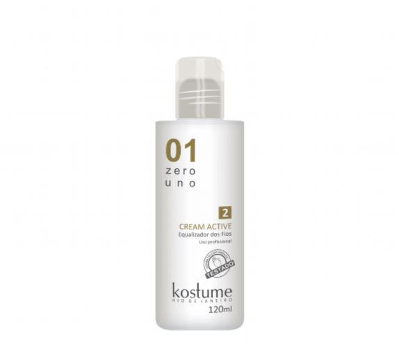 Kostume Brazilian Keratin Treatment Zero Uno Formol Free Progressive Wire Equalizer Cream Active 120ml - Kostume