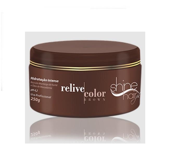 Life Long Hair Hair Mask Color Relieve Brown Strengthening Revitalizating Mask 250g - Life Long Hair