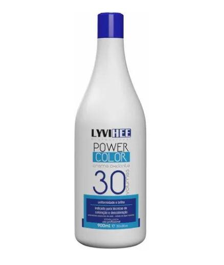 Lyvihee Brazilian Keratin Treatment Power Color Hydrogen Peroxide Bleaching Discoloration OX 30 Vol. 900ml - Lyvihee