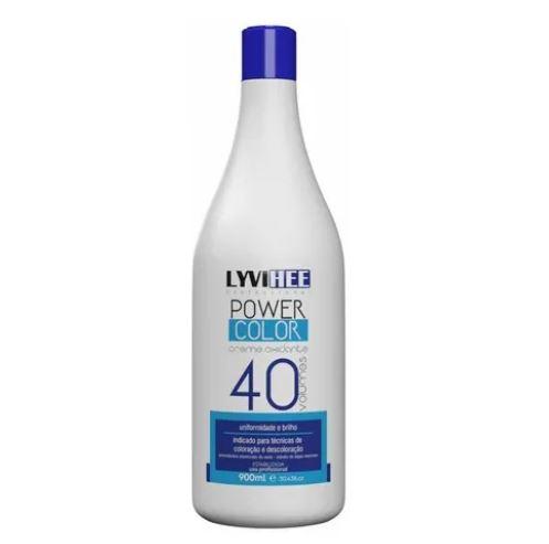 Lyvihee Brazilian Keratin Treatment Power Color Hydrogen Peroxide Bleaching Discoloration OX 40 Vol. 900ml - Lyvihee