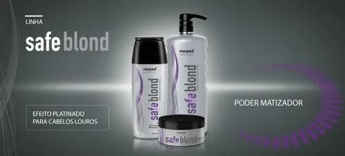 Macpaul Color Treatment Mac Paul Safe Blond Violet Mask Matizadora 240g - Macpaul