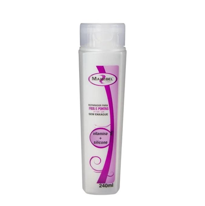 Mairibel Home Care Tips Wires Repairer Vitamin E Silicones Dry Hair Finisher Cream 240ml - Mairibel
