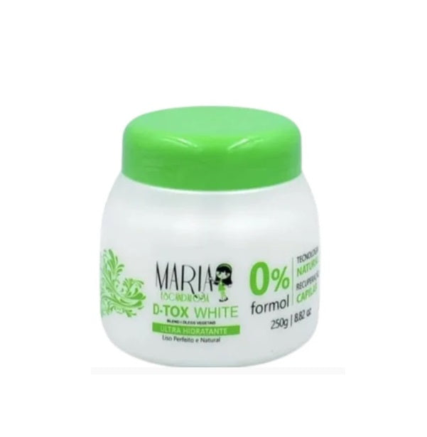 Maria Escandalosa Hair Mask Deep Hair Mask White Formaldehyde Free Moisturizing Mask 250g - Maria Escandalosa