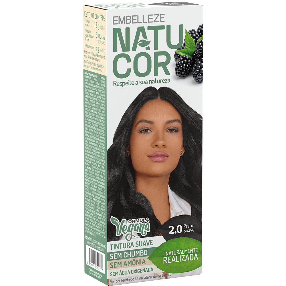 Natucor Hair Dye Natucor Hair Dye Naturally Made Soft Black Blackberry Complete