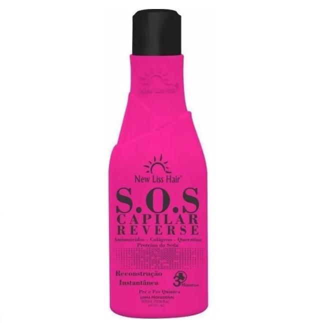 New Liss Hair Home Care SOS Reverse Reconstruction Anti Rubber Treatment Spray 500ml - New Liss Hair