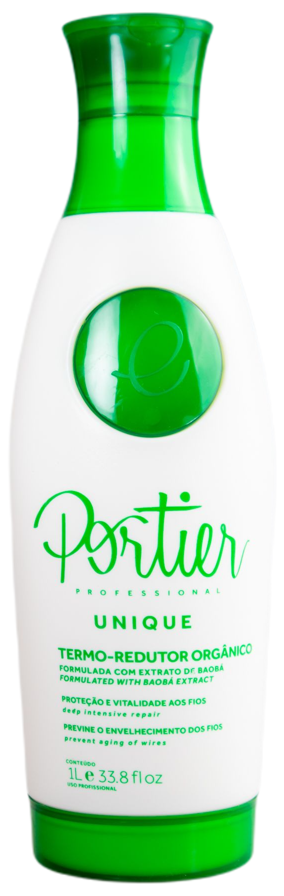 Portier Brazilian Keratin Treatment Unique Formaldehyde Free Progressive Brush 1L - Portier