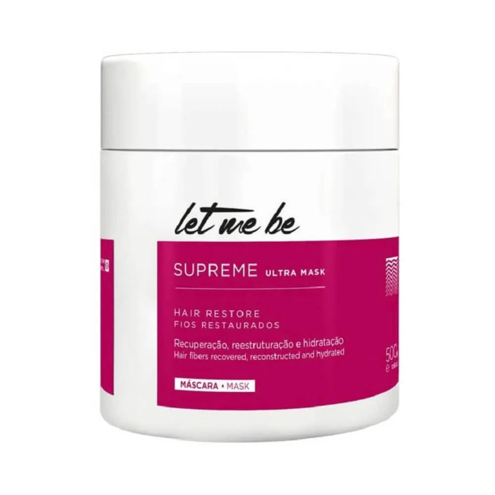 ProSalon Brazilian Keratin Treatment Let Me Be Supreme Ultra Deep Hair Mask Hair Restore Sealing Recovery Mask 500g - ProSalon