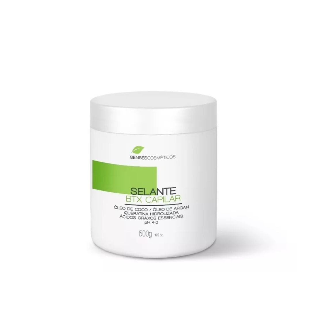 Senses Deep Hair Mask Hair Sealing Deep Hair Mask Coconut Argan Keratin Nutrition Hydration Mask 500g - Senses