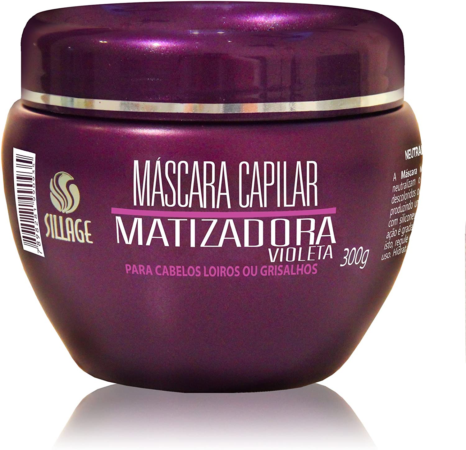 Sillage Hair Mask Marsala Tinting Toning Blond Gray Shine Color Treatment Mask 300g - Sillage