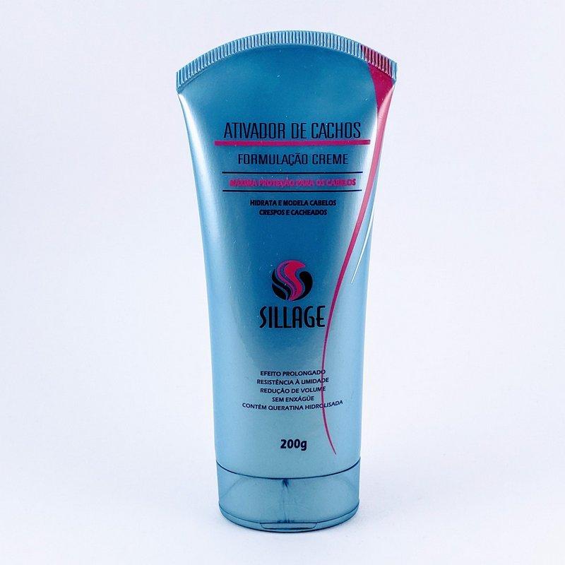 Sillage Home Care Volume Reduction Curl Activator Protection Curly Hair Treatment 200g - Sillage