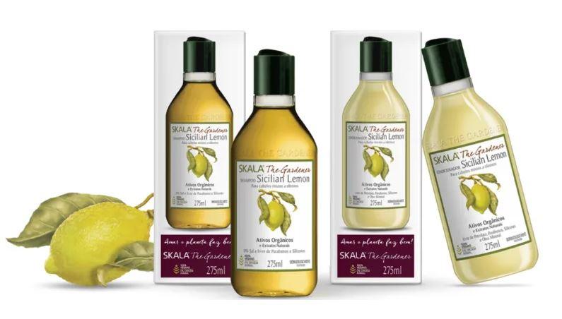Skala Brazilian Keratin Treatment The Gardeners Sicilian Lemon Organic Active Vitaminc C Treatment 2x275ml Skala