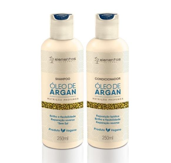 Elements of the Earth Argan Oil Deep Nourishing Repair Kit 2x250ml - NutraHair