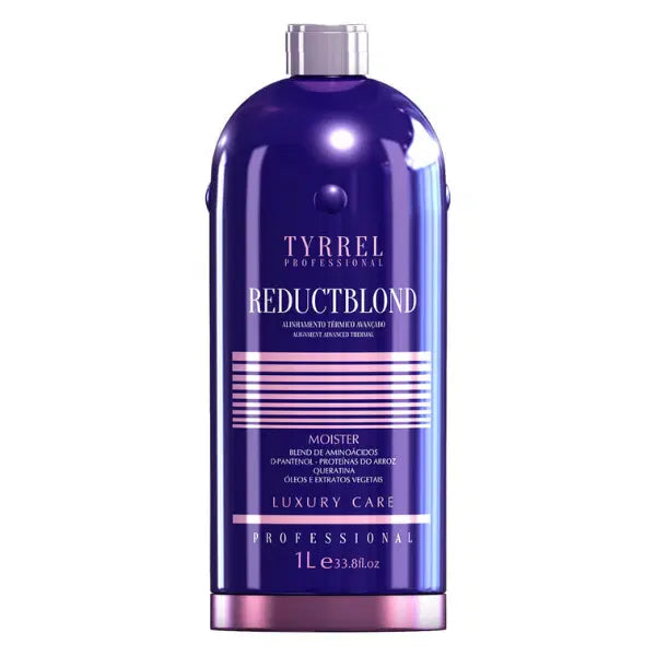 Tyrrel Brazilian Keratin Treatment No Formol Progressive Reduct Blond Moister Luxury Treatment 1L - Tyrrel