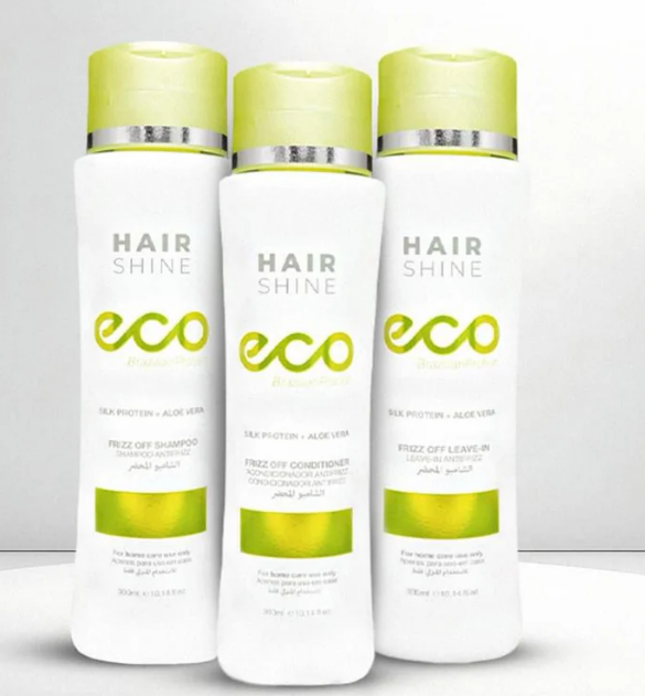 kit Eco Brazilian Protein Daily Care - Hair Shine