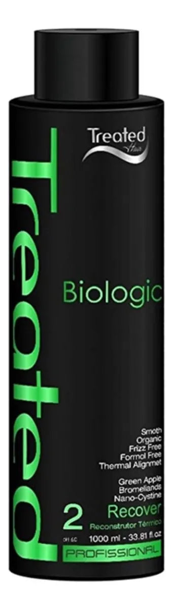Straightening Progressive Brazilian Biologic Treatment 1L - Treated Hair