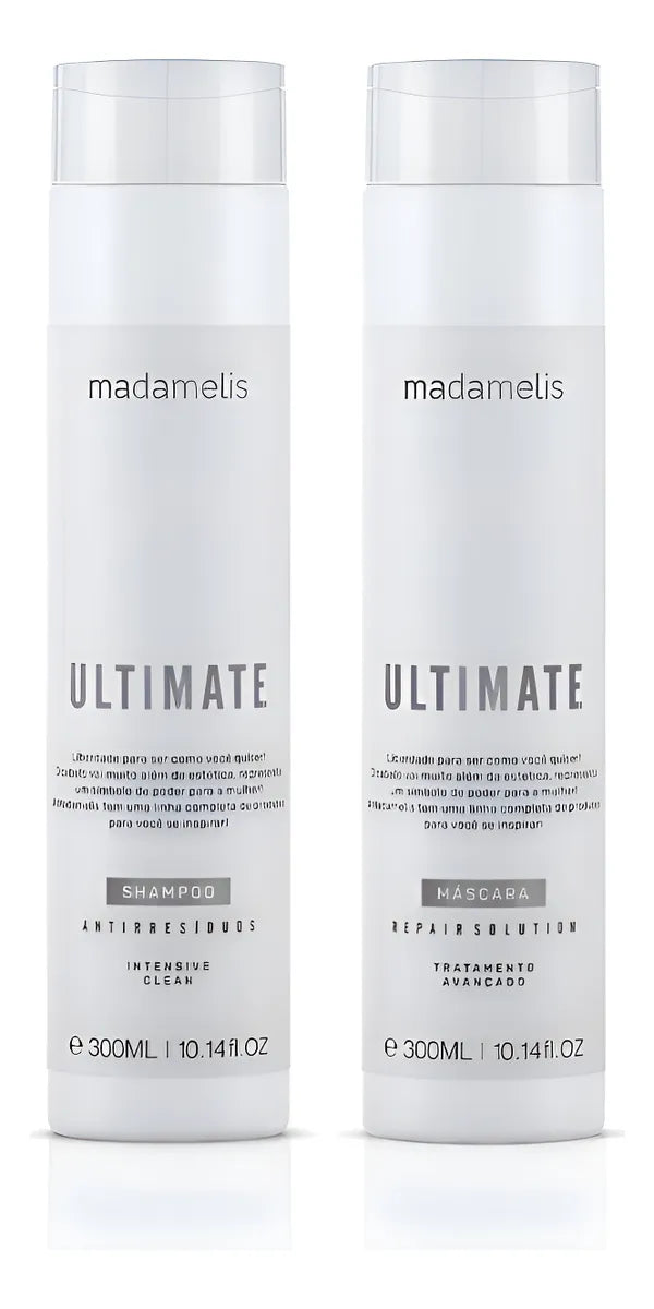 Ultimate Liss Progressive Brush Free Frizz Hair Treatment 2x300ml - Madamelis