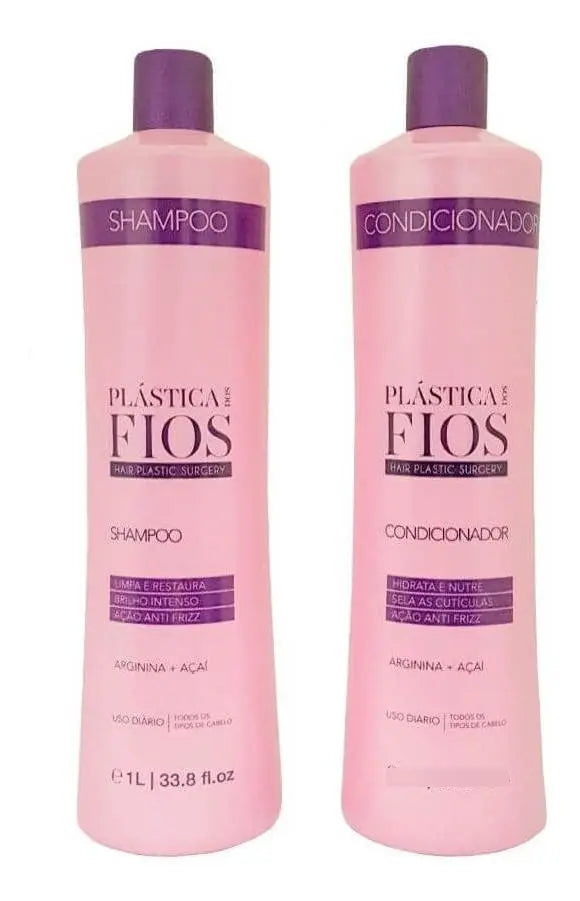 Cadiveu Plastica dos Fios Home Care Kit 2x1L - front