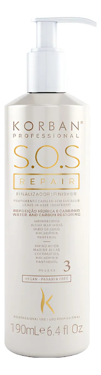 Korban SOS Repair Carbon Replacement Finisher 190ml / 8.4 fl oz