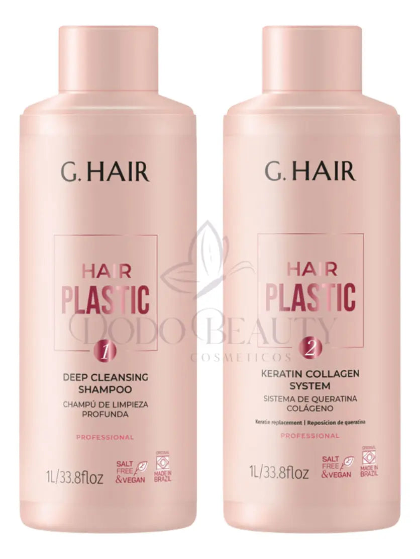 G.Hair Moroccan Capillary Smoothing Keratin Kit 2x1L - front