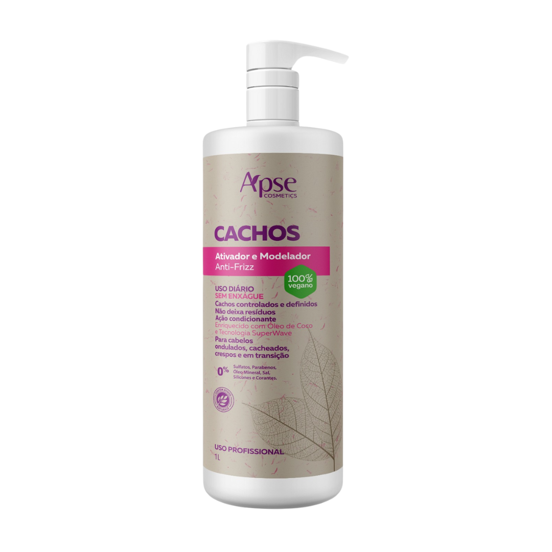 Apse Cosmetics Activators Apse Cosmetics - Anti-Frizz Curl Activator and Styler 33.8 fl oz - No Poo / Low Poo - Conditioning Action