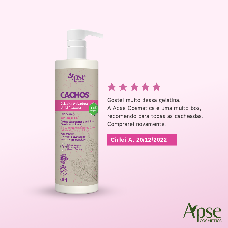 Apse Cosmetics Activators Apse Cosmetics - Curls Finishing Kit - Activator and Gelatin (2 items)